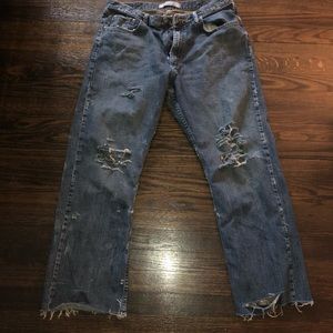 Wrangler Originals Distressed Jeans 36x32